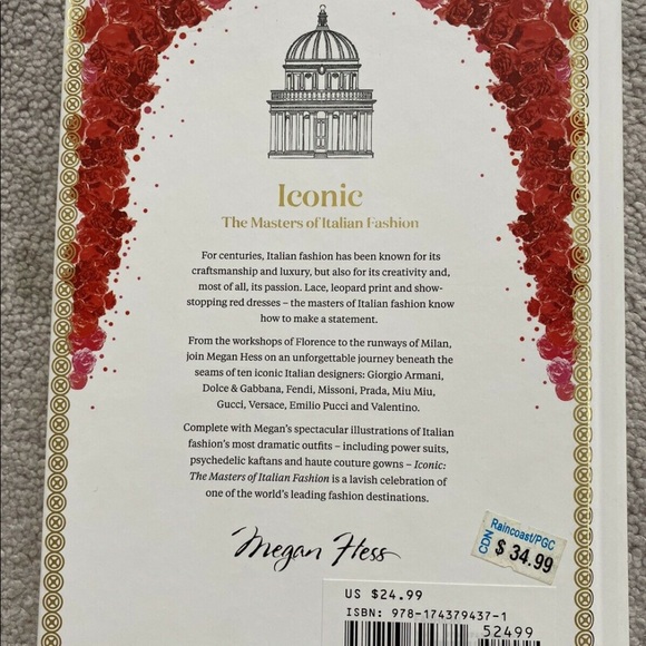 'Iconic' The Masters of Italian Fashion book - Picture 4 of 4